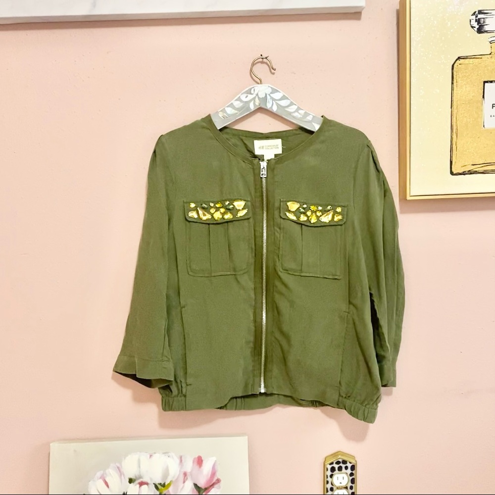 H&M | Embellished Jewel Jacket